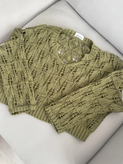 Sweater Citrino verde - comprar online