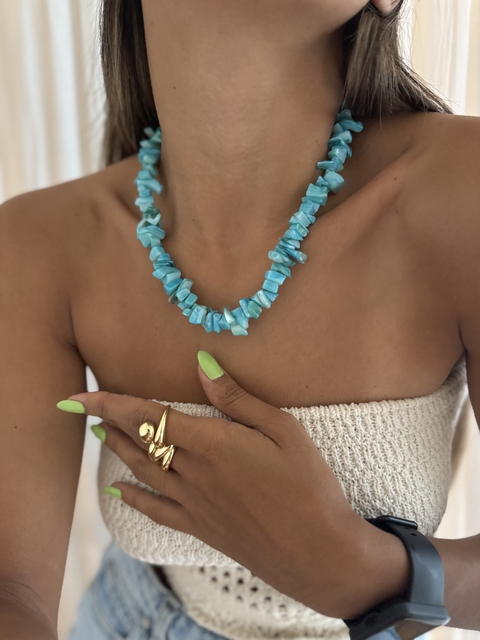 Collar Mital celeste