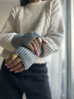 Mitones Clara gris - comprar online