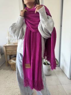 Bufanda Río fucsia - comprar online