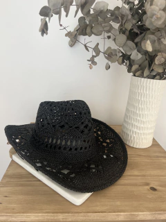 Sombrero Cowboy negro