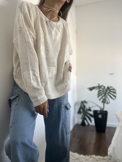 Sweater Menorca natural - tienda online