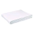 Toalla blanca doblada, suave y absorbente, ideal para el hogar.
