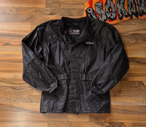 CAMPERA BLACK UTIKA PARKA FULL-IMPERMEABLE WATERPROOF