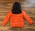 KAPPA ORANGE/BLACK PUFFER JKT