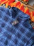 LARGE AND …IN CHARGE LUMBERJACK FULL-ZIP LEÑADORA AZUL - asoka retro