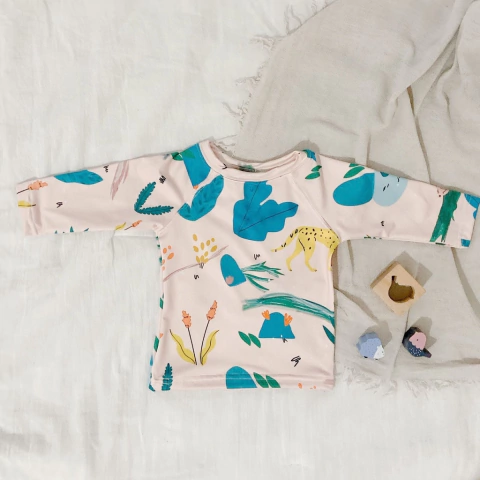 Remera lycra cheetah