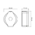 DISPENSER HIG JUMBO x 400 Mts - PLASTICO en internet