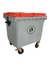 CONTENEDOR OSO 1100LTS C/TAPA INYECTADO 4 RUED/GANCHO - comprar online