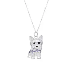 GARGANTILLLA DE PERRITO EN PLATA 925