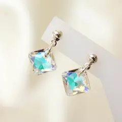 AROS SW PRINCESS CUT 11MM EN PLATA