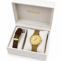 Reloj Blaque bq257 en caja doble malla en internet
