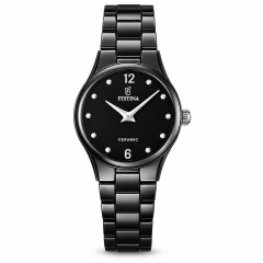 RELOJ FESTINA DAMA CERAMIC NEGRO F20751/7