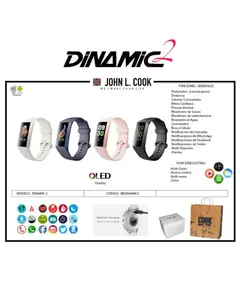 SMARTWATCH JHON L COOK DINAMIC 2 en internet