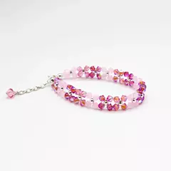 PULSERA SW MESH FLOWER EN PLATA 925 - comprar online