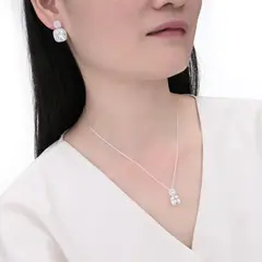 CONJUNTO CUADRADO CON CUBIC DE PLATA 925 en internet