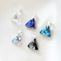 DIJE TRIANGULO 12MM EN PLATA