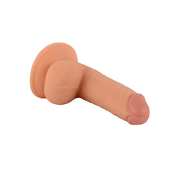 DILDO REALISTA CURVADO MR RUDE 16.5 CM FLEXIBLE - Afrodita sexshop