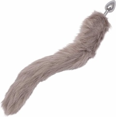 COLA DE ZORRITA RUNINNG TAIL PLUG ANAL GREY - comprar en línea