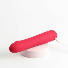 VIBRADOR DE EMPUJE VAGINAL FUCK PUSSY RED - comprar en línea