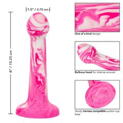 DILDO TWISTED LOVE RIBBED BULB CABEZON 15 CM en internet