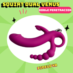 VIBRADOR SQUIRT DUAL VENUS ORGASMIC - tienda en línea