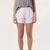 Short VLACK Justina (niña) - Blanco