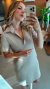 Imagem do Vestido Curto Gola Bege