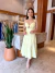 Vestido Amarração Sardenha Amarelo - comprar online