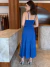 Vestido Amarração Sardenha Azul
