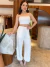 Cropped Flor de Sal Off White - MUNDALUA