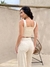 Cropped Linho Curaçao Natural - comprar online