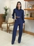 Calça Linho Milão Azul Marinho - loja online