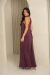Vestido Gola Alta Hera Vinho na internet