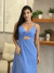 Vestido Alça Maceió - Azul na internet