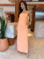 Vestido Linho Mayla Tangerina - comprar online