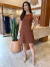 Vestido Bel Marrom - loja online
