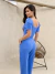 Calça Linho Gabi Azul - MUNDALUA