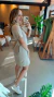 Vestido Curto Gola Bege - MUNDALUA