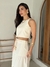 Cropped Laço Costas Noá Natural - loja online