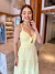 Vestido Amarração Sardenha Amarelo - comprar online
