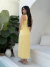Vestido Gaia Amarelo - comprar online