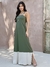 Vestido Bicolor Verde - comprar online