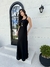 Vestido Linho Luana Preto - MUNDALUA