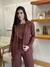 Blazer Alfaiataria Marrom - comprar online