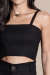 Cropped Recortes Gabi Preto - comprar online