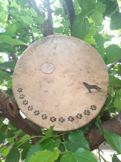 Tambor Lakota Lobo