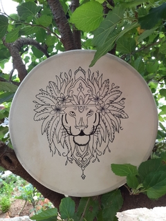 Tambor Lakota Leão - loja online