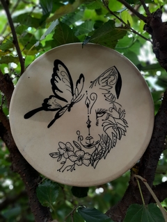 Tambor Lobo e Borboleta