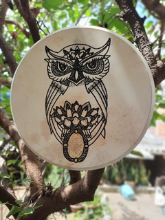 Tambor Xamânico Lakota Coruja - comprar online